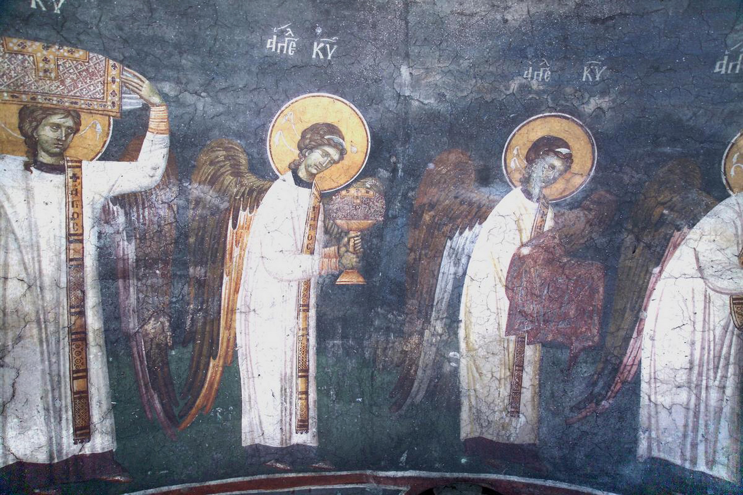 Небесная литургия икона
